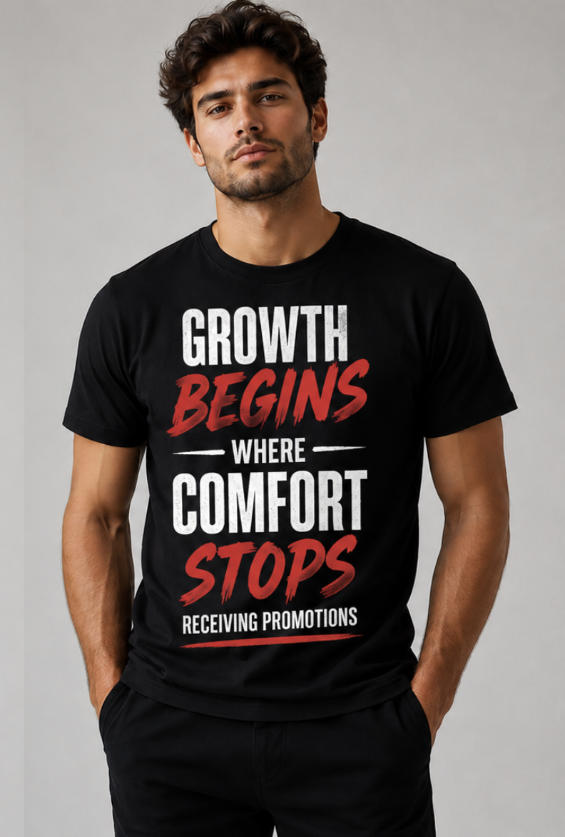 Growth Begins Where Comfort Stops Receiving Promotions – Men in Green